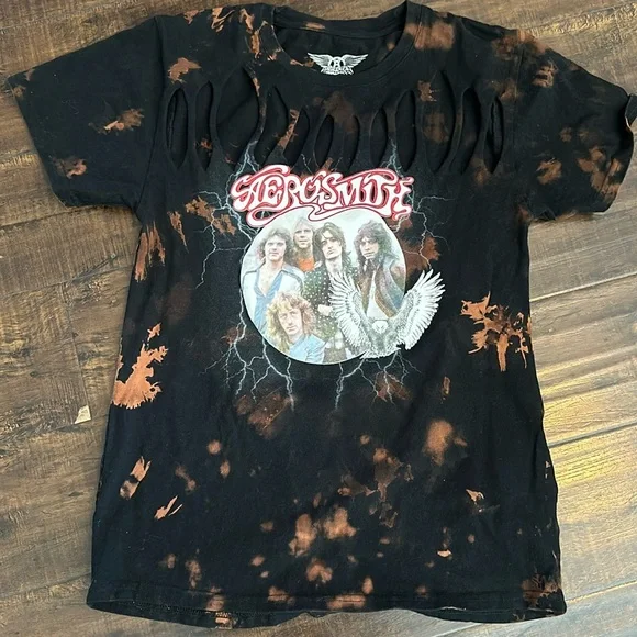 SOLD Aerosmith Custom Cut T Size M - Picture 1 of 3